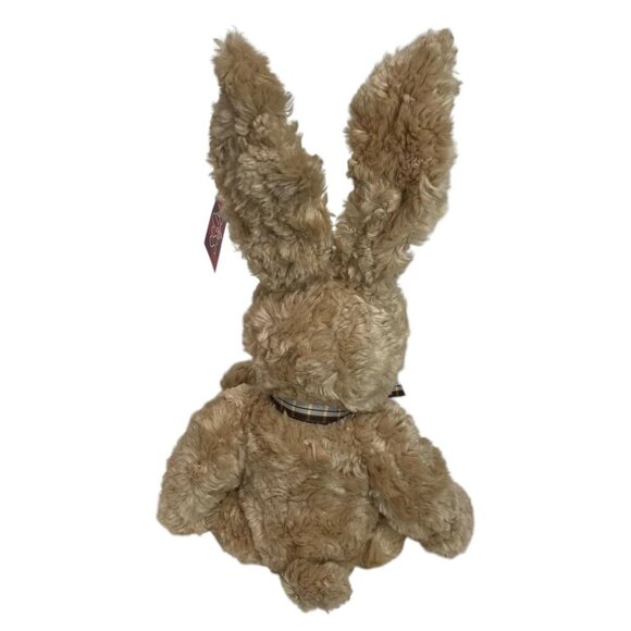 Russ Berrie Brody Sitting Bunny Rabbit Easter Plush Stuffed Animal Wired Ears - Picture 3 of 6